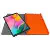 Samsung Galaxy Tab A 10.1 2019 T510 T515 Suojakotelo Color Twist Harmaa Oranssi