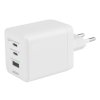 Seinä Laturi GaN 1x USB-A 2x USB-C PPS 100W