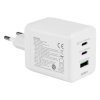 Seinä Laturi GaN 1x USB-A 2x USB-C PPS 100W