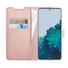 Samsung Galaxy S21 Plus Kotelo Classic Wallet Ruusukulta