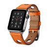 Watch 42/44/45mm/Apple Watch Ultra Ranneke Rakenteella Ruskea