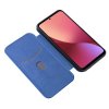 Xiaomi 12 Pro Fodral Kolfibertextur Blå