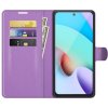 Xiaomi Redmi 10 Kotelo Litchi Violetti