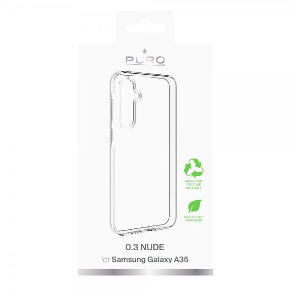 Samsung Galaxy A35 Kuori Nude Läpinäkyvä