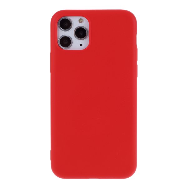 iPhone 11 Pro Kuori Silikonii Punainen