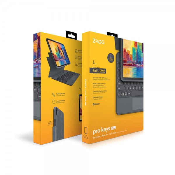 iPad Pro 12.9 Kotelo Näppäimistöllä Pro Keys Trackpad Nordic