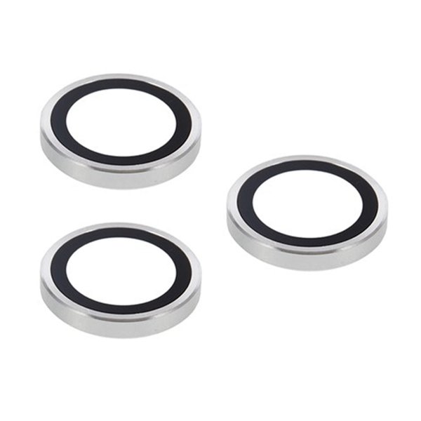 iPhone 17 Pro Max Kameran suoja Karkaistua Lasia Hopea