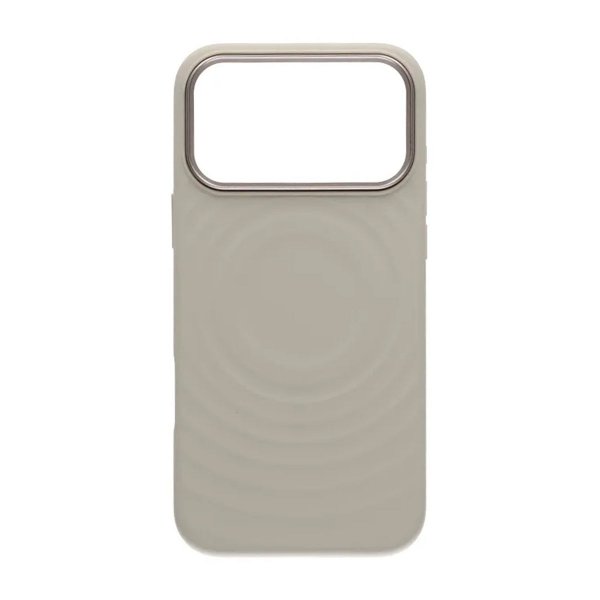 iPhone 17 Pro Max Kuori Silikoni MagSafe Beige