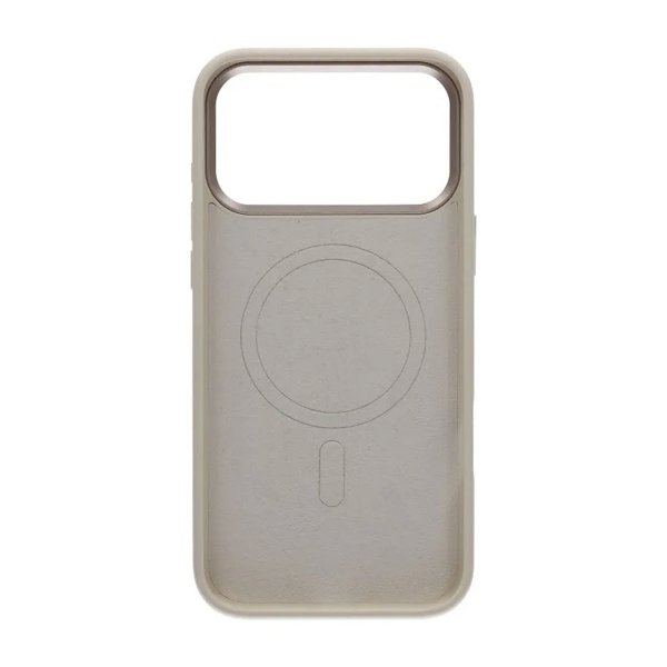 iPhone 17 Pro Max Kuori Silikoni MagSafe Beige