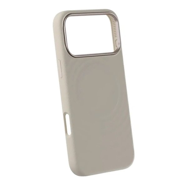 iPhone 17 Pro Max Kuori Silikoni MagSafe Beige