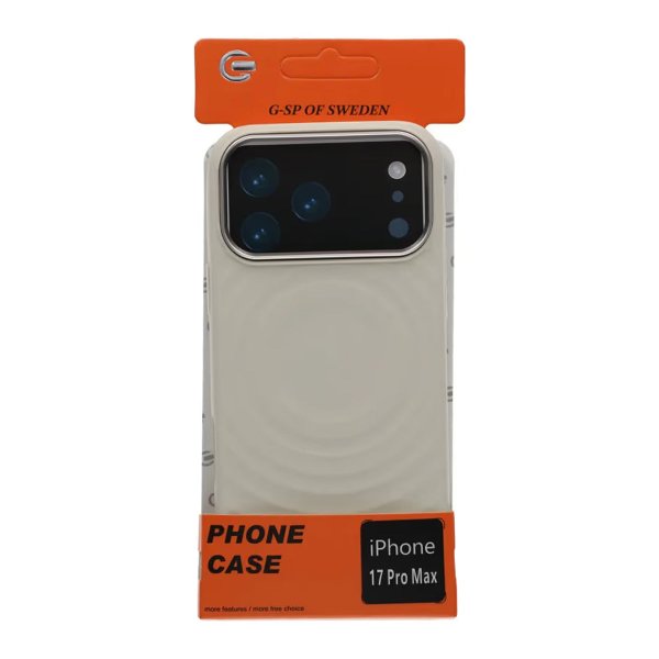 iPhone 17 Pro Max Kuori Silikoni MagSafe Beige