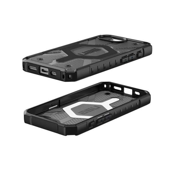 iPhone 16e/17e Kuori Pathfinder Clear MagSafe Ash