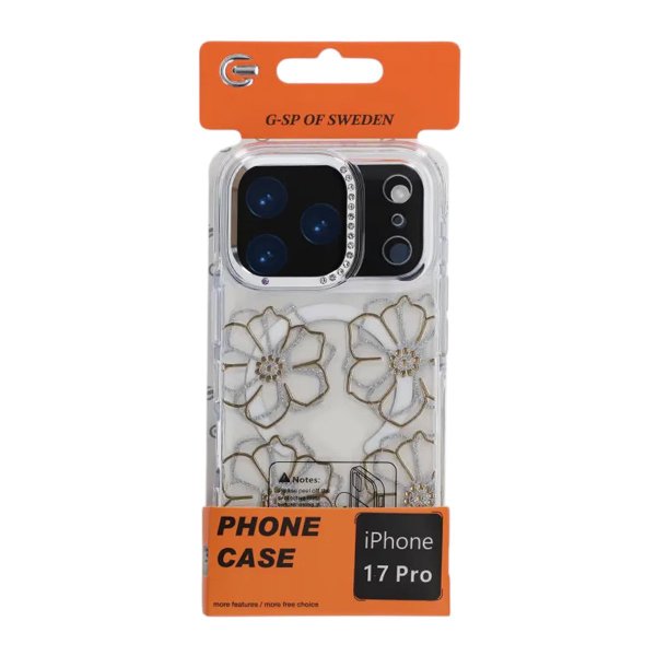 iPhone 17 Pro Kuori Kuvio MagSafe Kukat