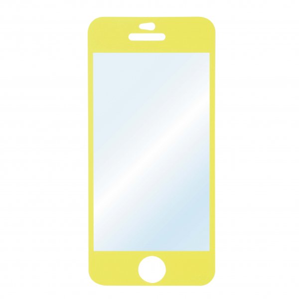 iPhone 5C Näytönsuoja Protective Film Keltainen