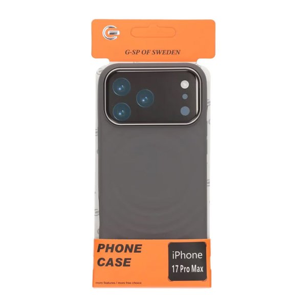 iPhone 17 Pro Max Kuori Silikoni MagSafe Harmaa