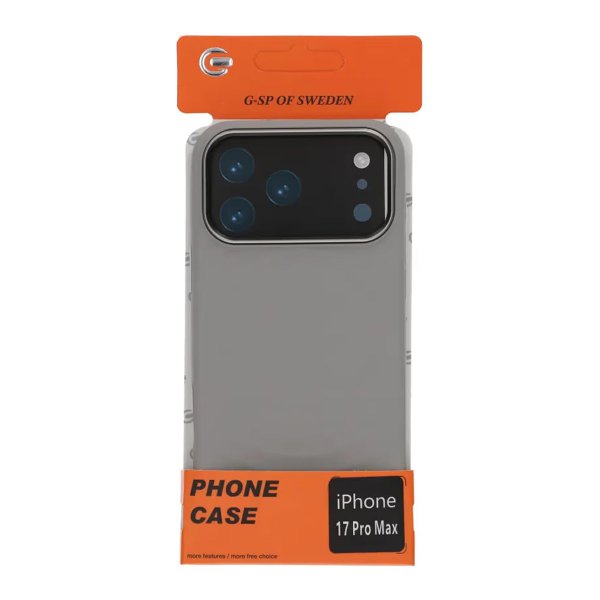 iPhone 17 Pro Max Kuori Silikoni MagSafe Harmaa