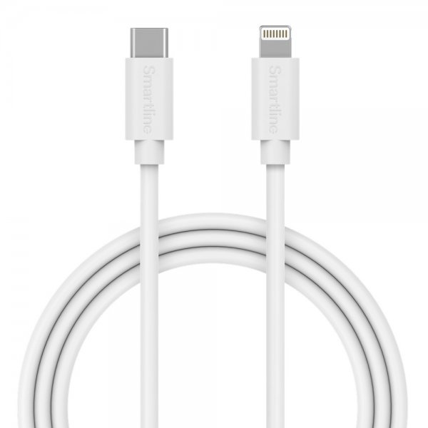 Kabel USB Cable USB-C to Lightning 2m Vit