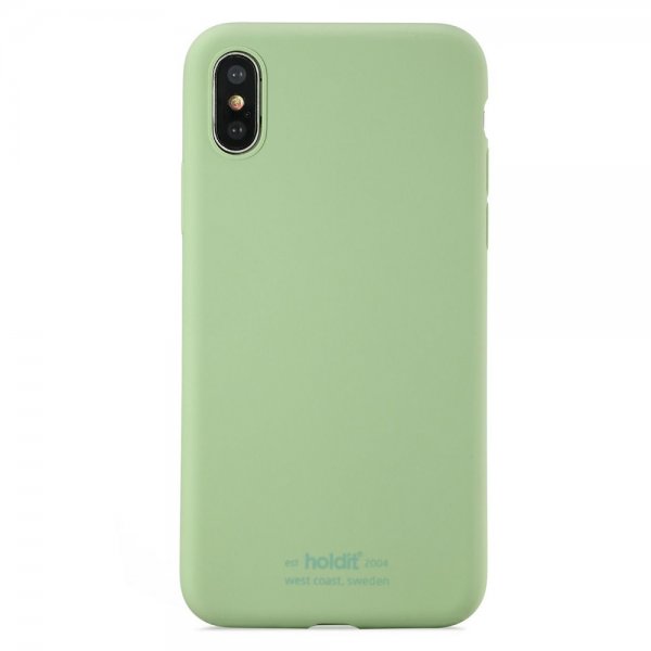 iPhone X/Xs Skal Silikon Jade Green