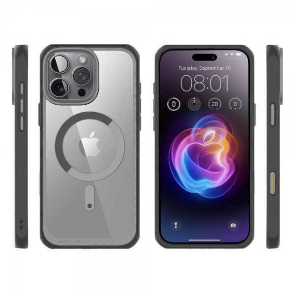 iPhone 16 Pro Max Kuori UB Mag Harmaa