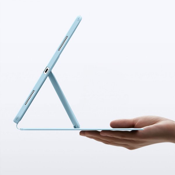 iPad Air 13 (M2/M3) Kotelo Flip Hybrid Sininen