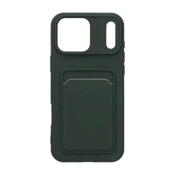 iPhone 17 Pro Max Kuori Korttipidike Vihreä