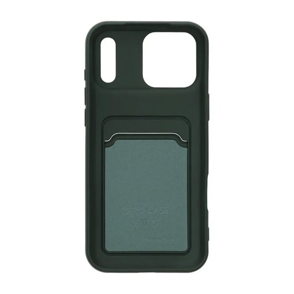 iPhone 17 Pro Max Kuori Korttipidike Vihreä