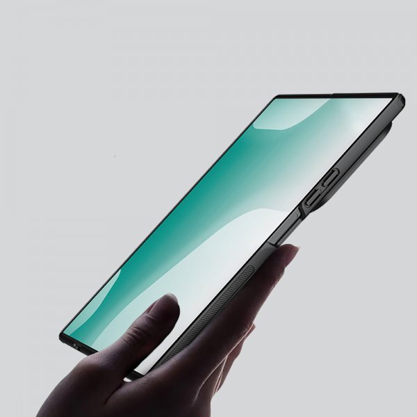 Samsung Galaxy Z Fold 7 Kuori Super Frosted Shield Fold MagSafe Pen Slot Musta