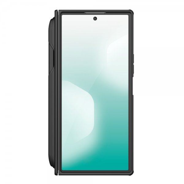 Samsung Galaxy Z Fold 7 Kuori Super Frosted Shield Fold MagSafe Pen Slot Musta