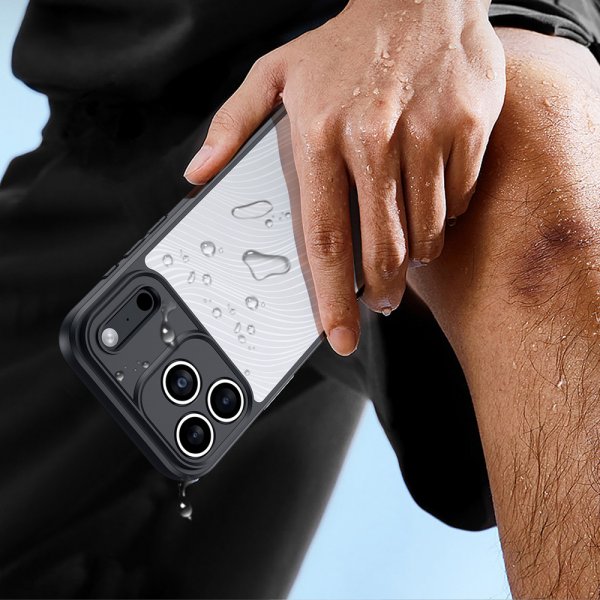 iPhone 17 Pro Max Kuori Aimo Series Musta