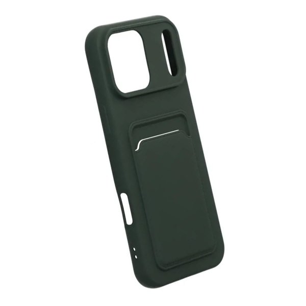 iPhone 17 Pro Max Kuori Korttipidike Vihreä