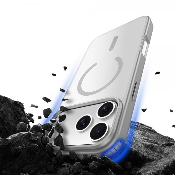 iPhone 17 Pro Kuori Yind Series MagSafe Harmaa