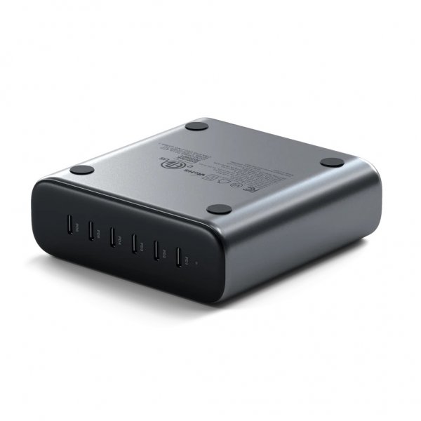 Laturi 200W USB-C 6-port GaN Charger