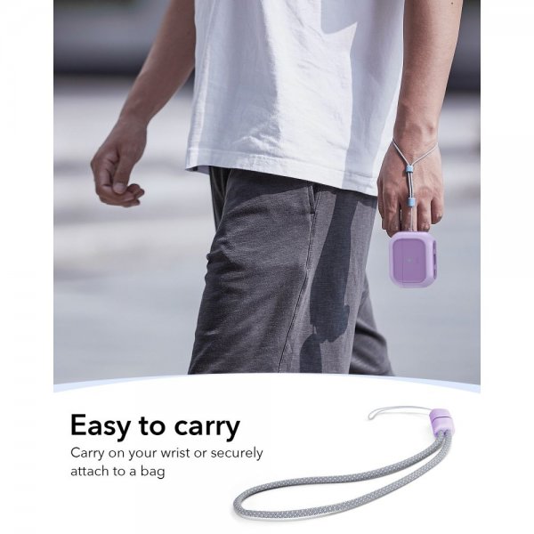 AirPods Pro Kuori Orbit Hybrid HaloLock Violetti
