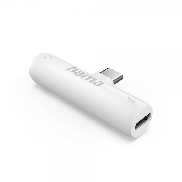Audio Adapterit 2xUSB-C Valkoinen