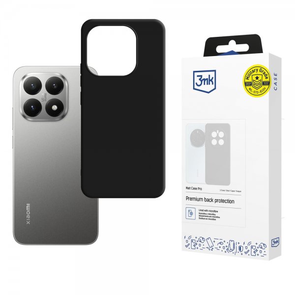 Xiaomi 15T Kuori Matt Case Pro Musta