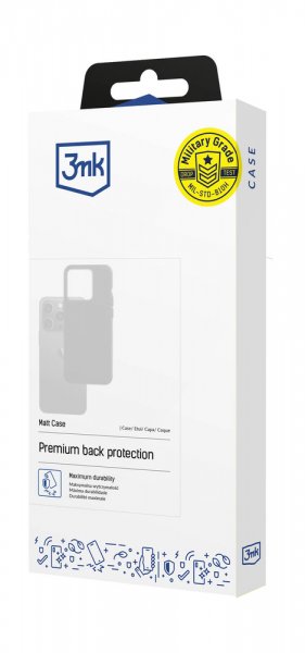 Xiaomi Redmi 15C Kuori Matt Case Musta