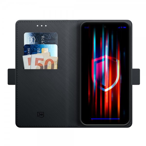 Xiaomi Redmi Note 15 Pro Kotelo Wallet Musta