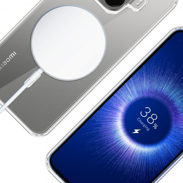 Xiaomi 15T Pro Kuori Armor MagCase Läpinäkyvä