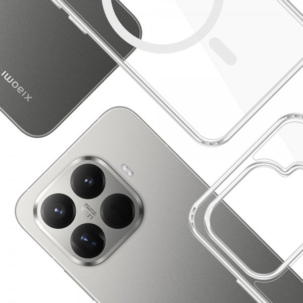 Xiaomi 15T Pro Kuori Armor MagCase Läpinäkyvä