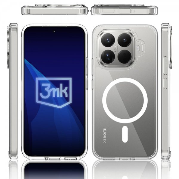 Xiaomi 15T Pro Kuori Armor MagCase Läpinäkyvä