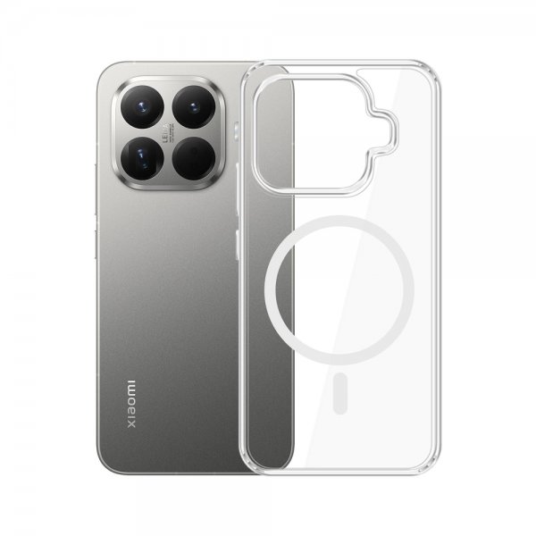Xiaomi 15T Pro Kuori Armor MagCase Läpinäkyvä