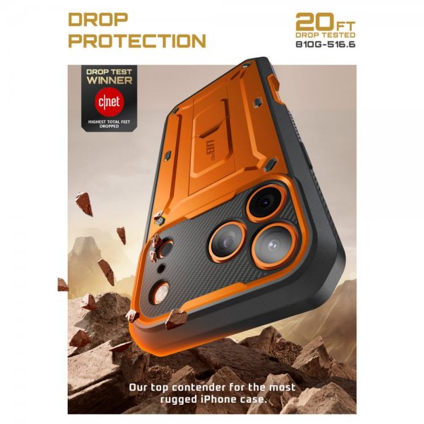 iPhone 17 Pro Max Kuori UB Pro Oranssi