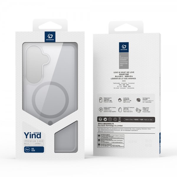 Samsung Galaxy S26 Kuori Yind Series MagSafe Harmaa