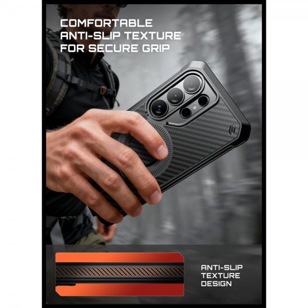 Samsung Galaxy S26 Ultra Kuori UB Pro MagSafe Aramid Musta