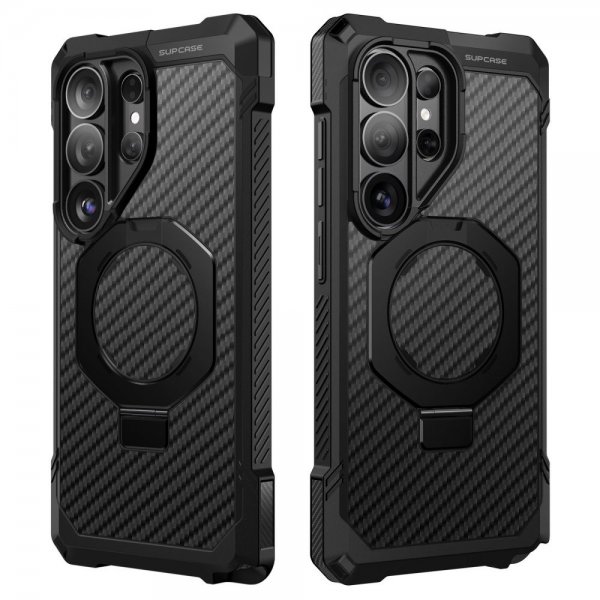 Samsung Galaxy S26 Ultra Kuori UB Grip MagSafe Aramid Musta