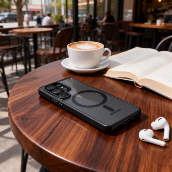 Samsung Galaxy S26 Ultra Kuori MagMat MagSafe Musta