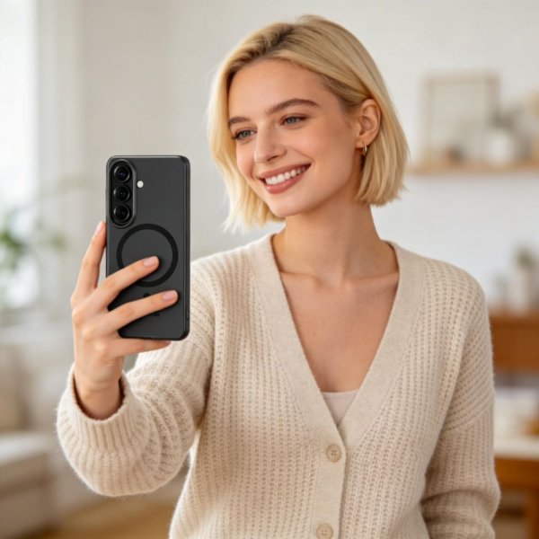 Samsung Galaxy S26 Kuori MagSlim MagSafe Matte Black