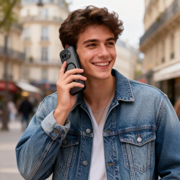 Google Pixel 10a Kuori MagMat MagSafe Musta