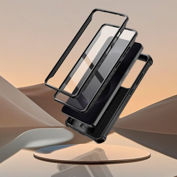 Samsung Galaxy S26 Ultra Kuori Kevlar Cam+ Musta