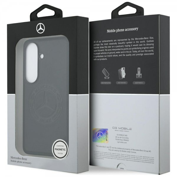 Samsung Galaxy S26 Kuori Vintage Logo MagSafe Musta